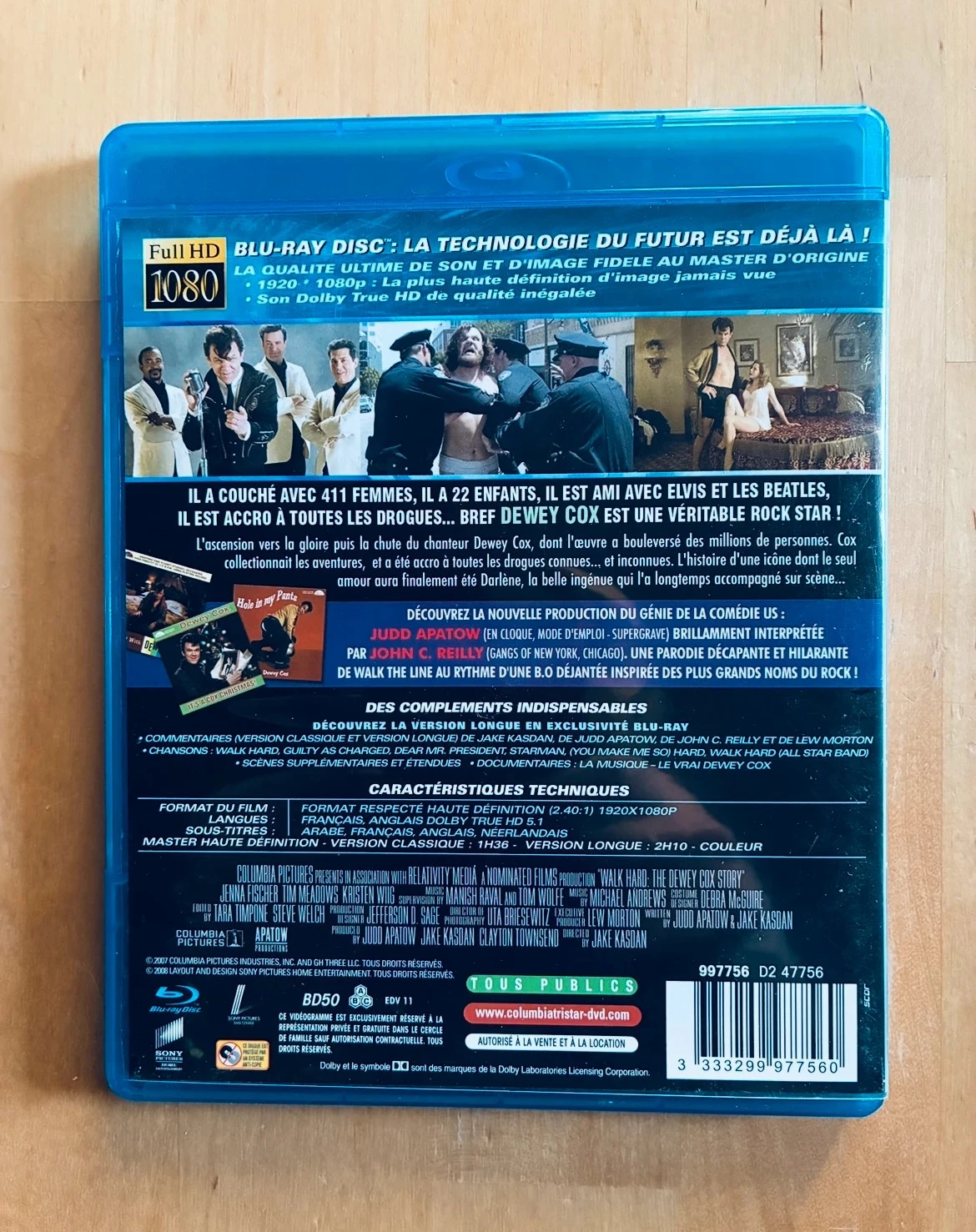 Blu-ray Walk Hard de Jake Kasdan. – photo 3